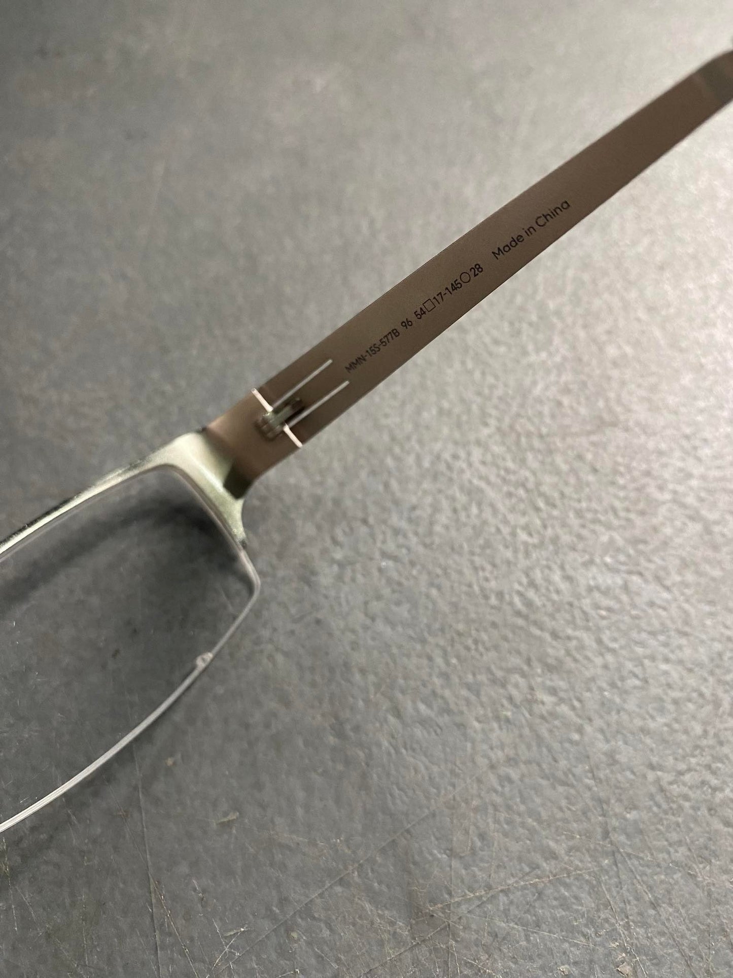 Plastic Frame JINS Silver (AMMN15S577B96) Eyeglass