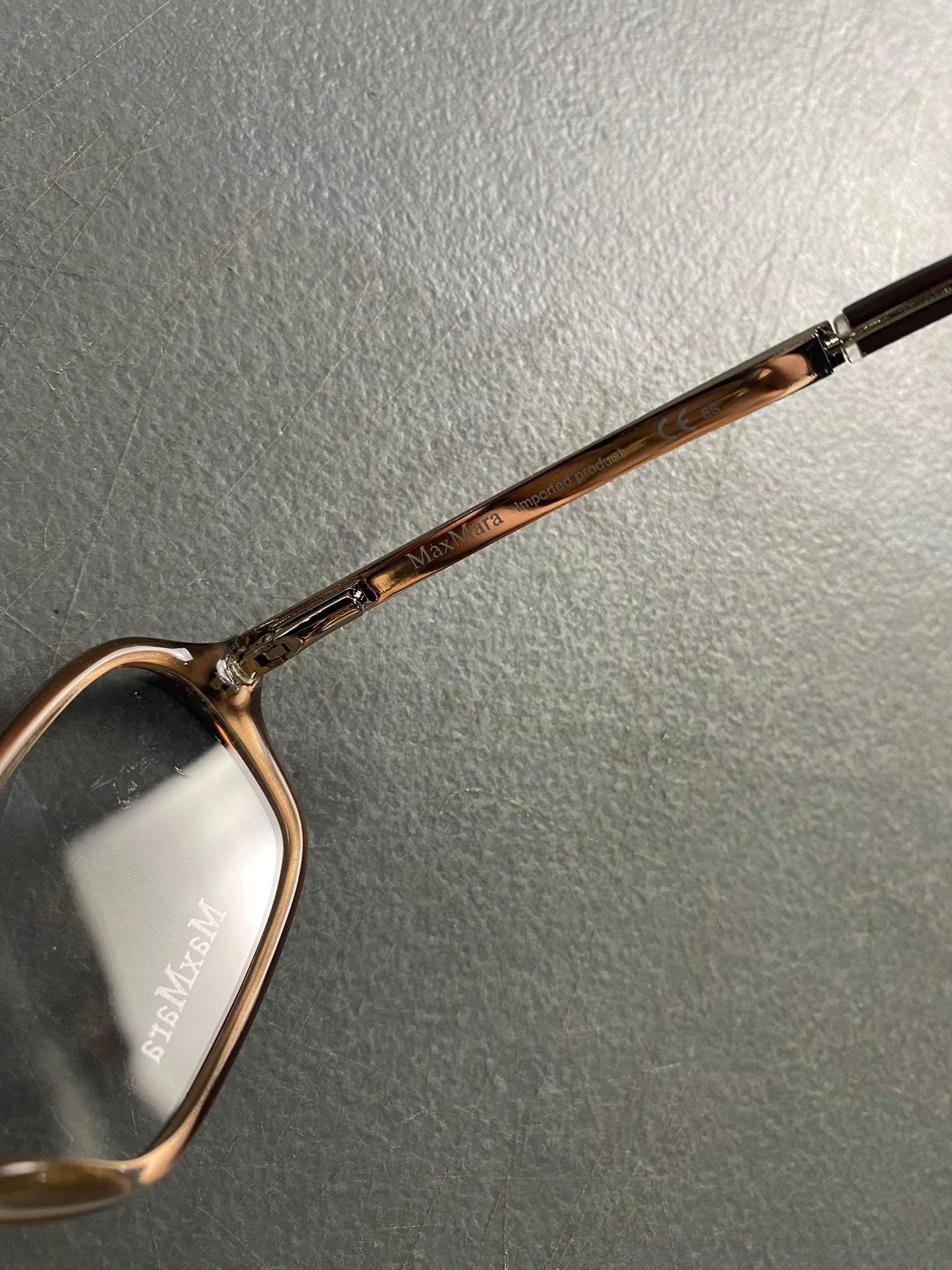 Plastic/Metal Frame MAX MARA Brwn Pear Brwn (MM1116917) Eyeglass
