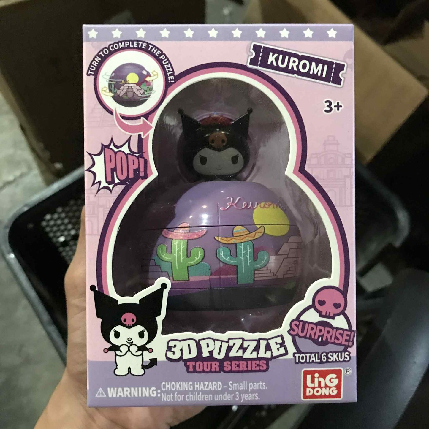 Sanrio Surprising 3D Puzzle Tour Series (Kuromi - Mexico)