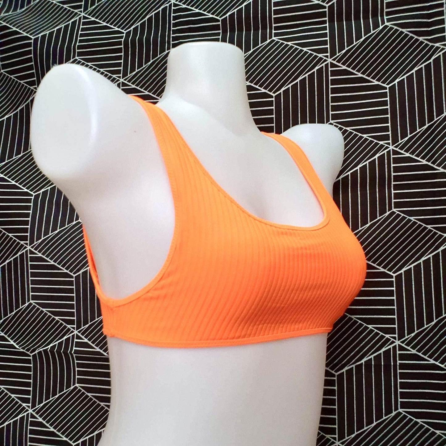 Authentic Australian Triangl Swimwear Swimsuit - ULTRALIGHT-POP ORANGE - TOP