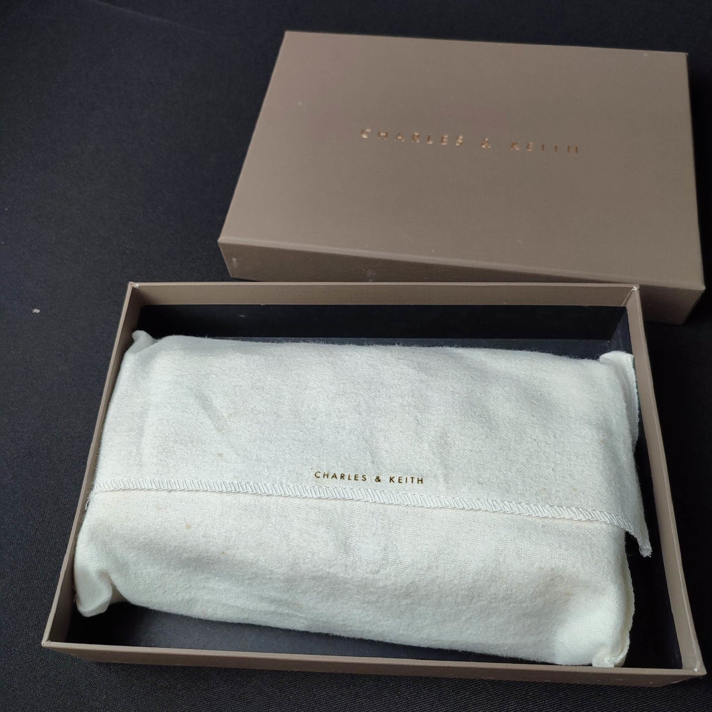 Charles & Keith Small Sling Wallet Bag (Yellow)