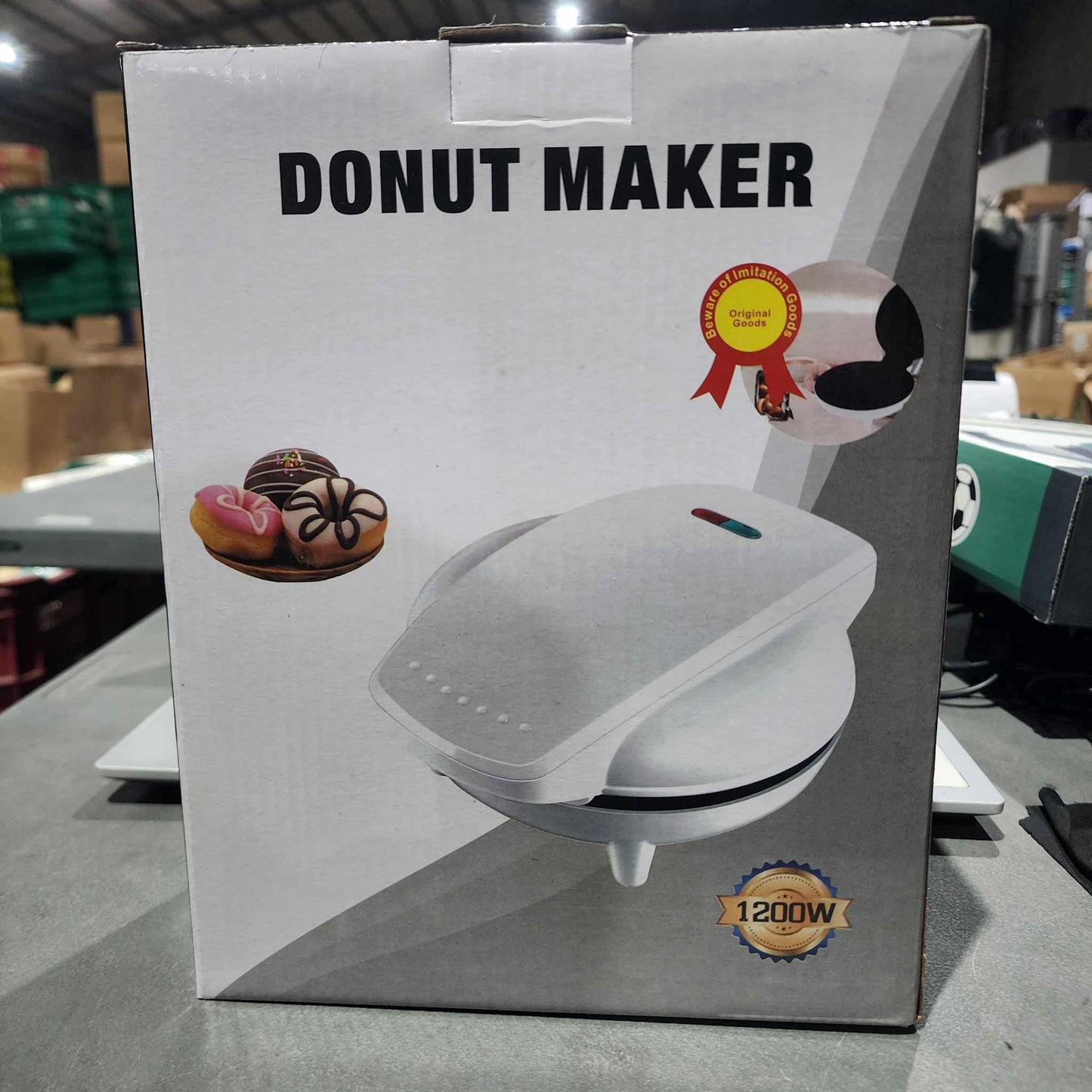 7 Holes Donut Maker WQ-HS605 1200W -Black