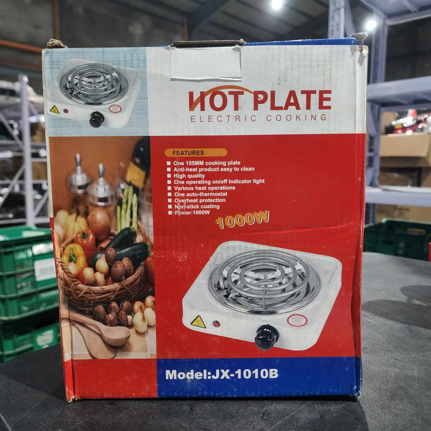 JX-1010B Hot Plate Electric Cooking 1000w