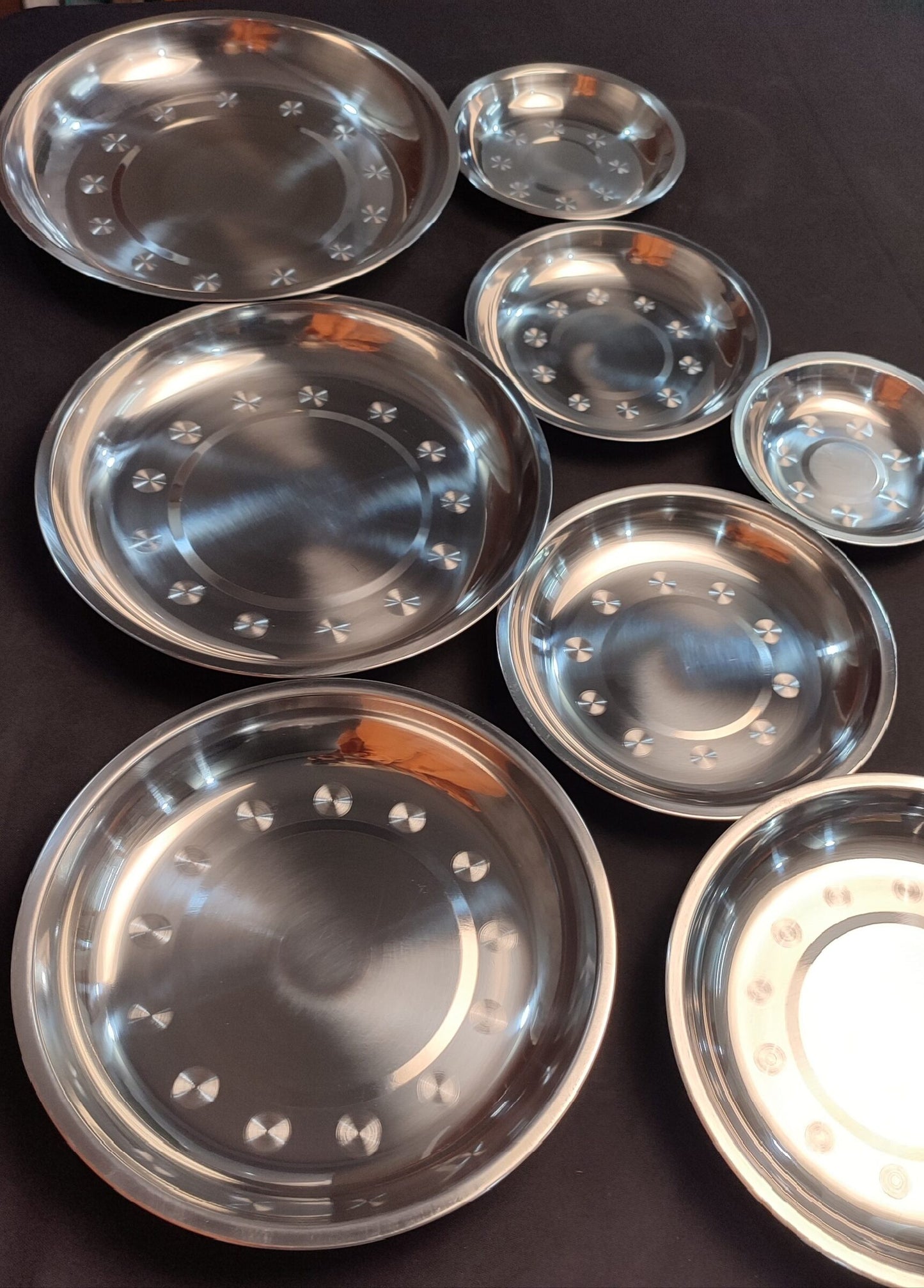 Family Kitchen Salad Stainless Plate