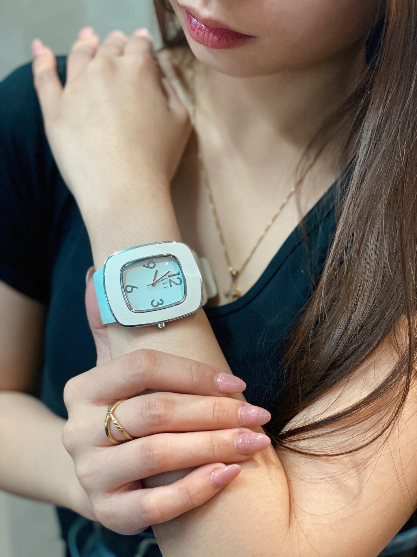 Elle Watch White Leather(EL20015S18C)