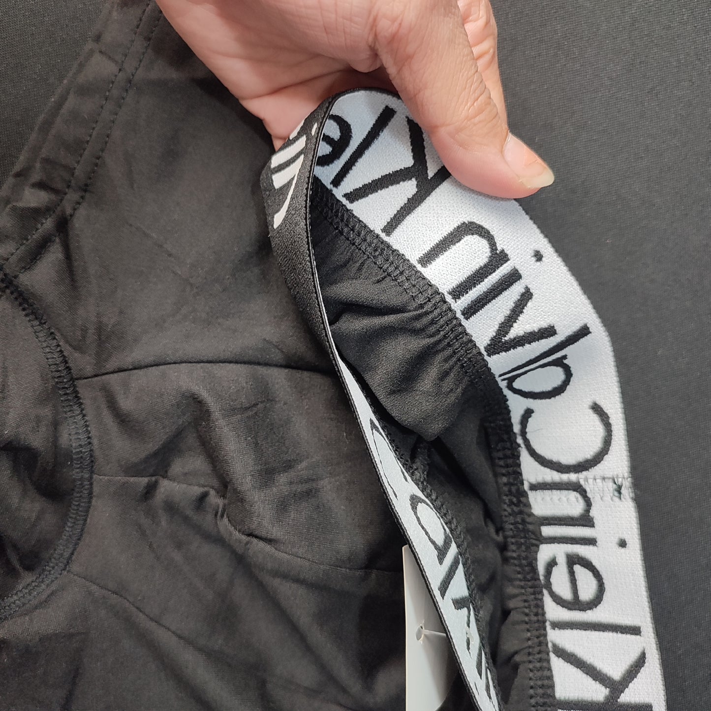 Calvin Klein Boxer Brief Black without Box (IMITATION ONLY)