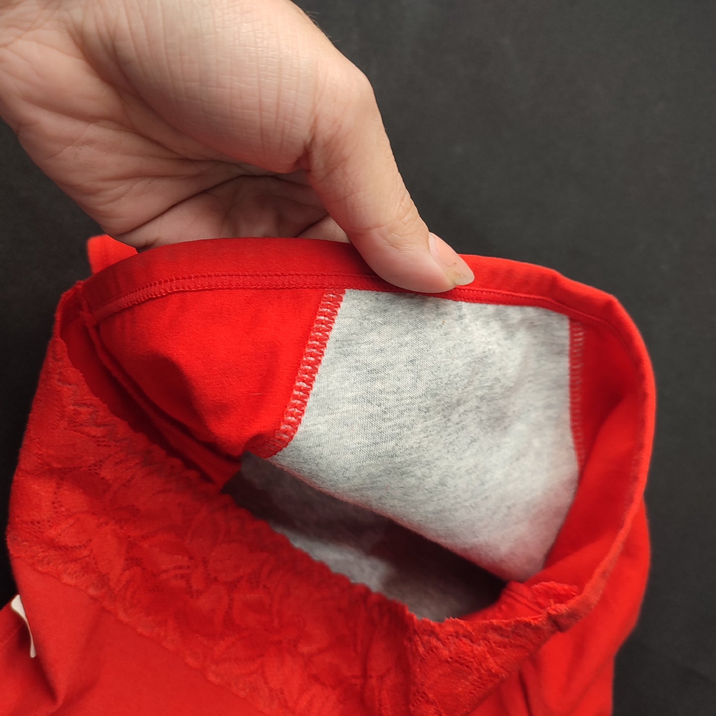 Leak-Proof Period Panties Women Menstrual Underwear (Red) - L