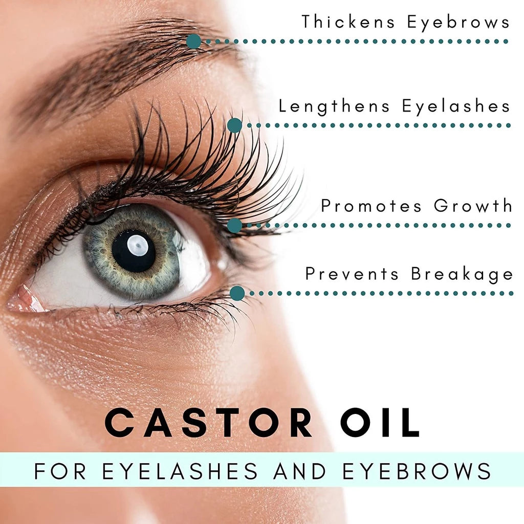 Castor Seed Oil Eyelash and Eyebrow Grower 12ml