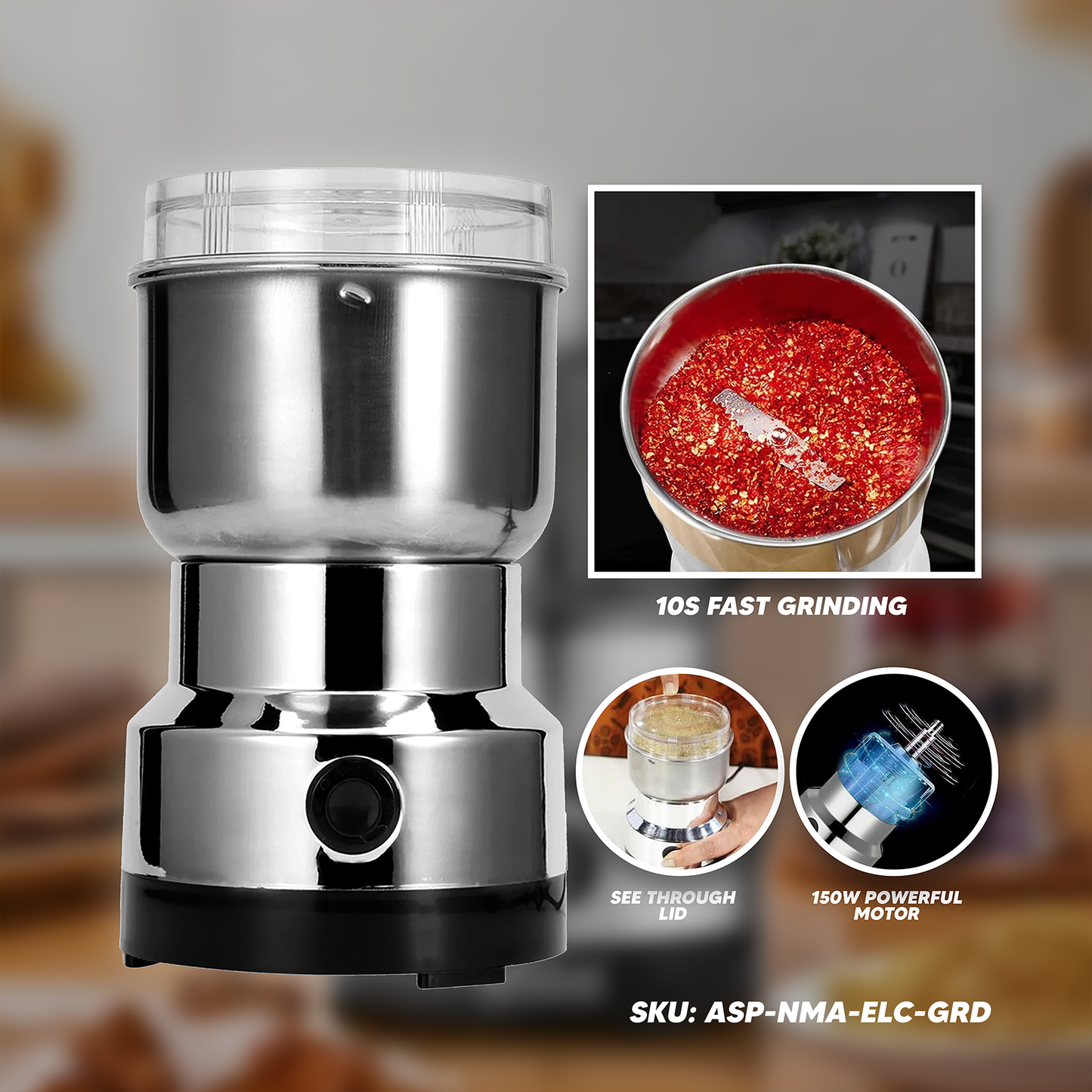 Nima Electric Grinder (Damaged Packaging)