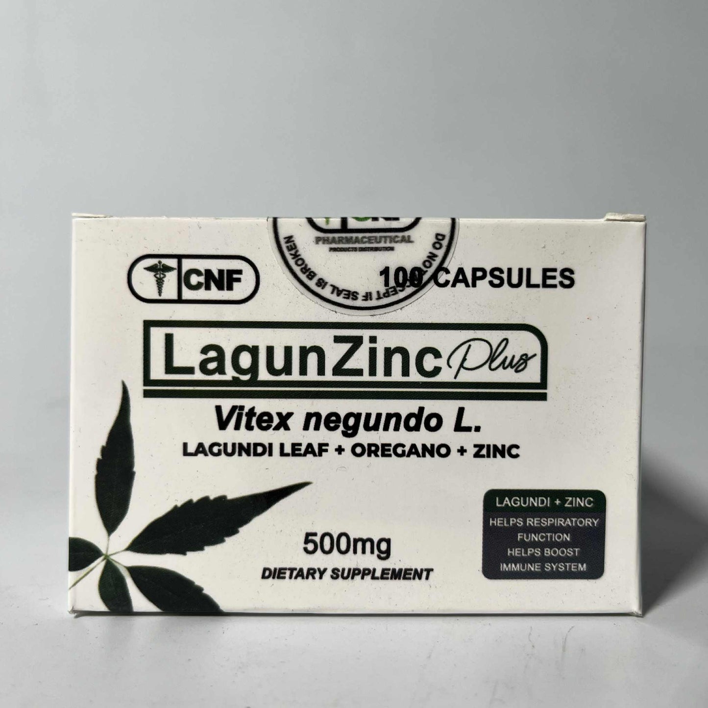 CNF LAGUNZINC PLUS (500mg) - 100 Capsules