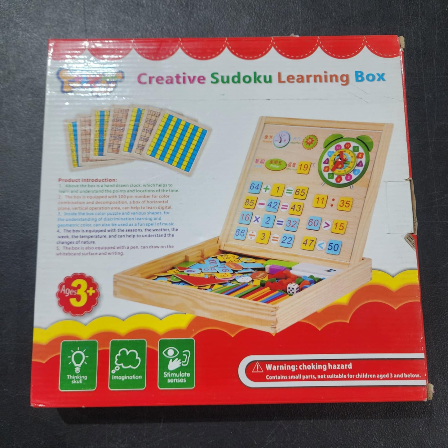Kaixinmu Creative Sudoku Learning Box