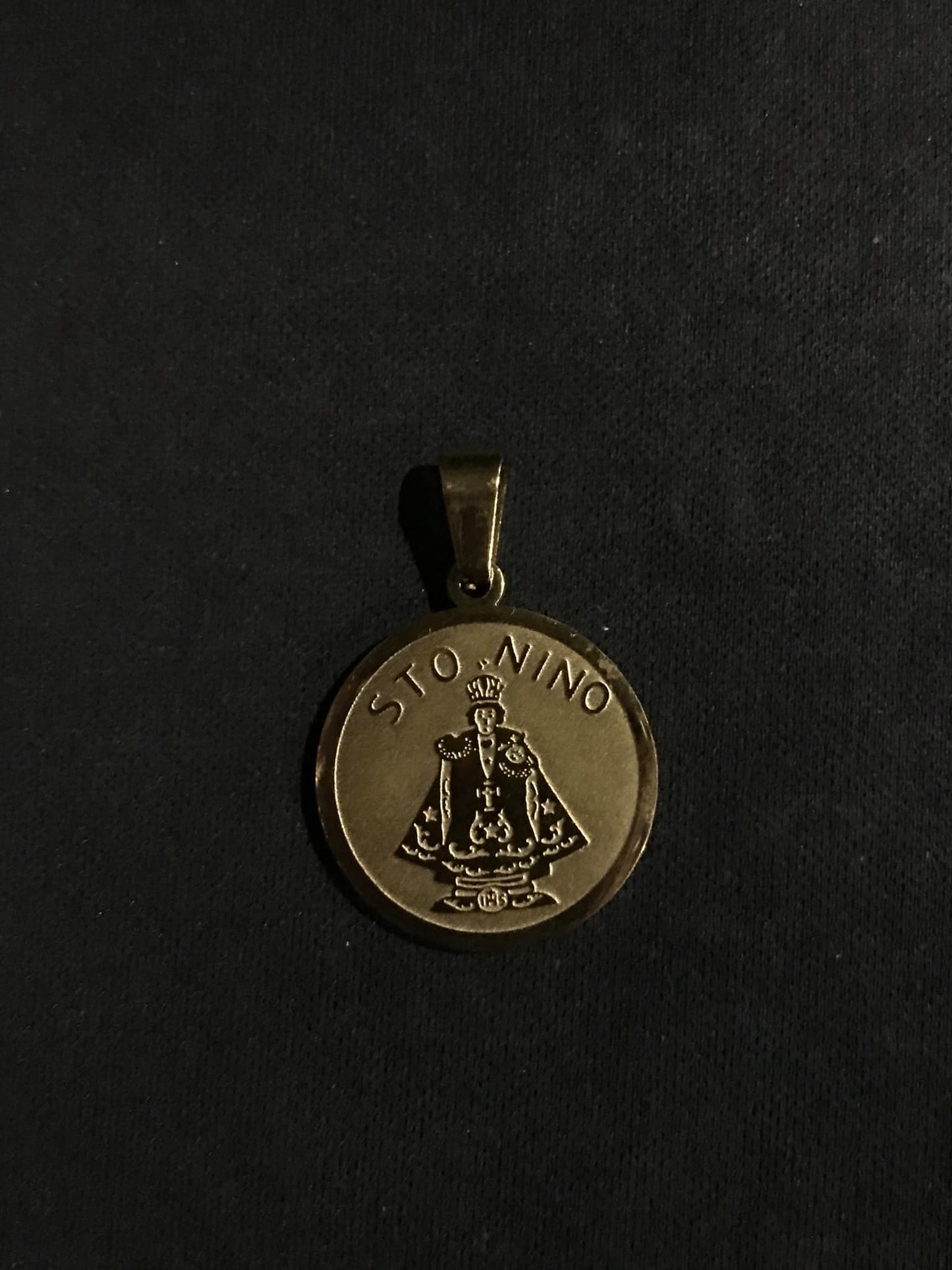 Gold-Plated Staineless Steel Necklace - Pendant Only