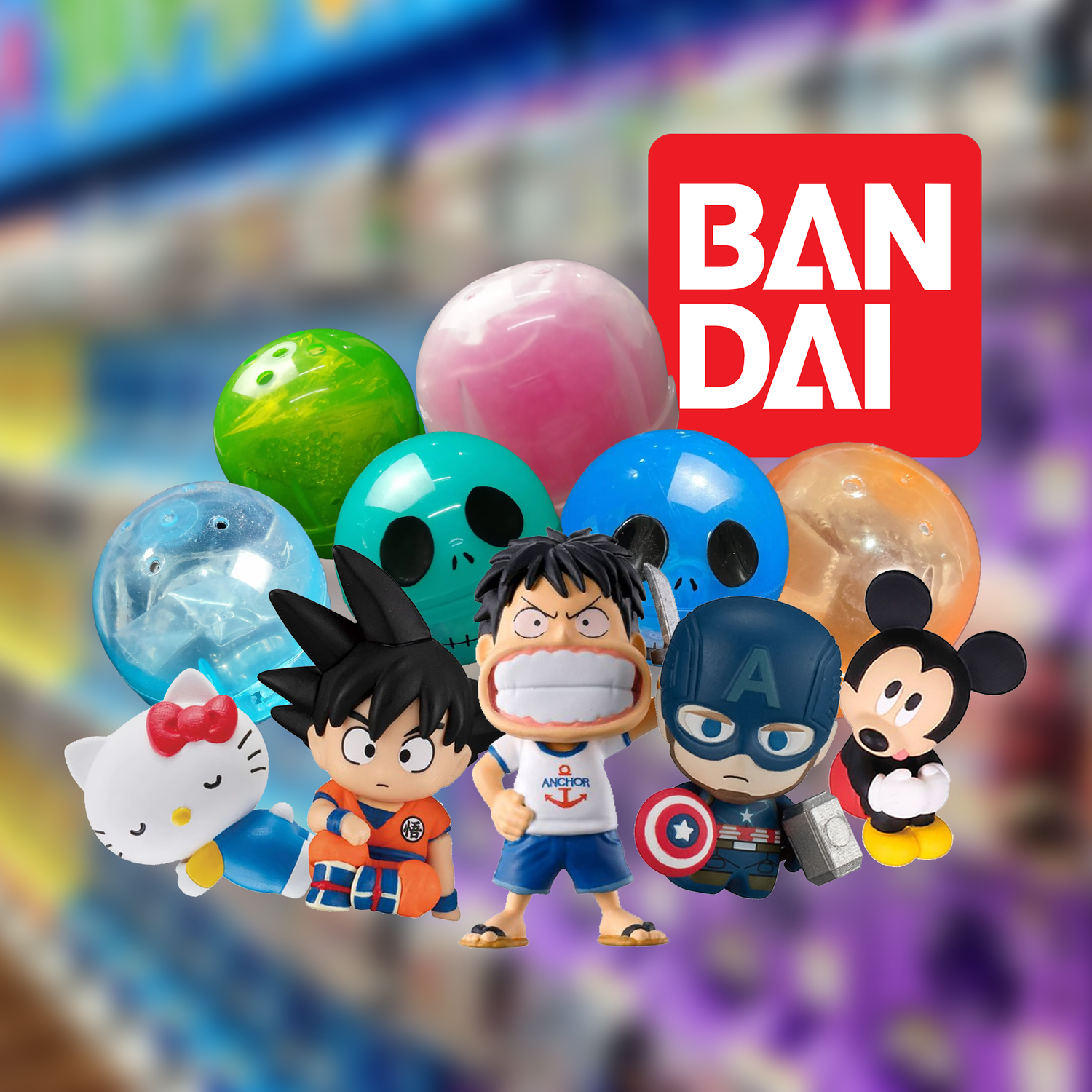 Japan Gashapon Bandai Factory Pull-out