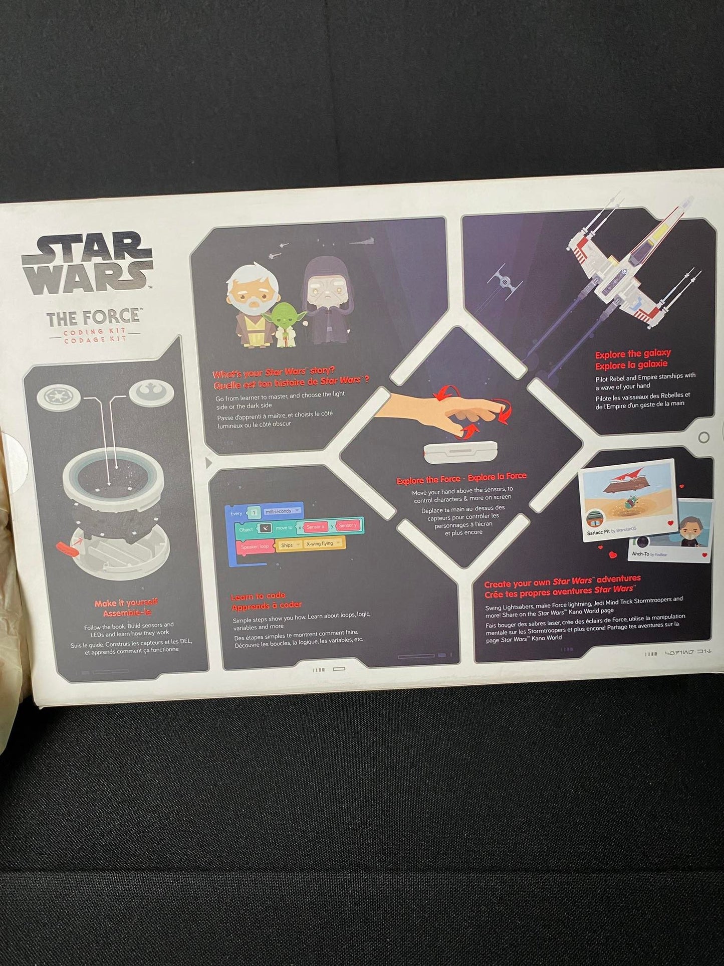 Kano Star Wars The Force Coding Kit - Amazon Pull-out