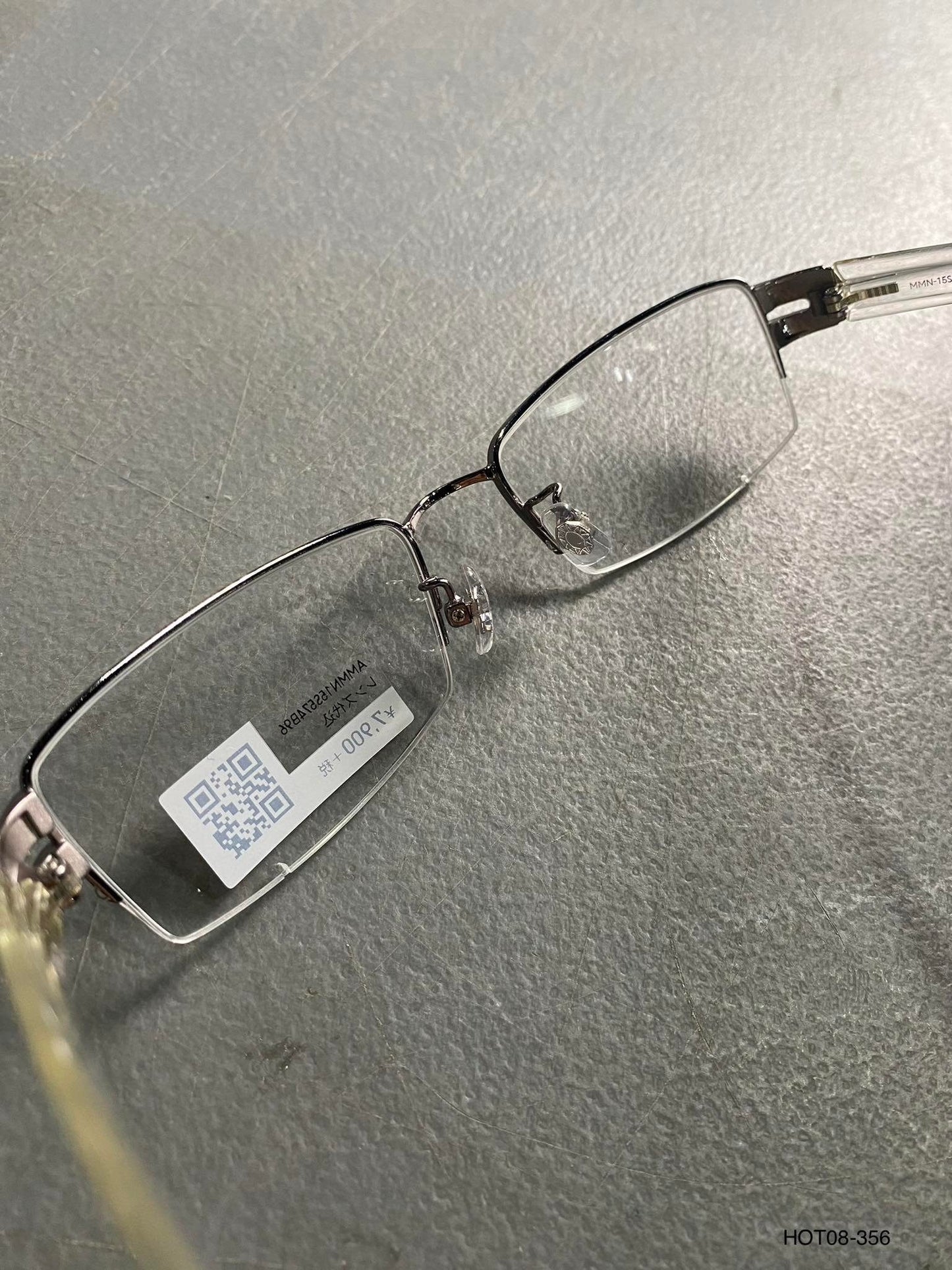 Metal Frame Eyeglass JINS Silver (AMMN15S574B96)