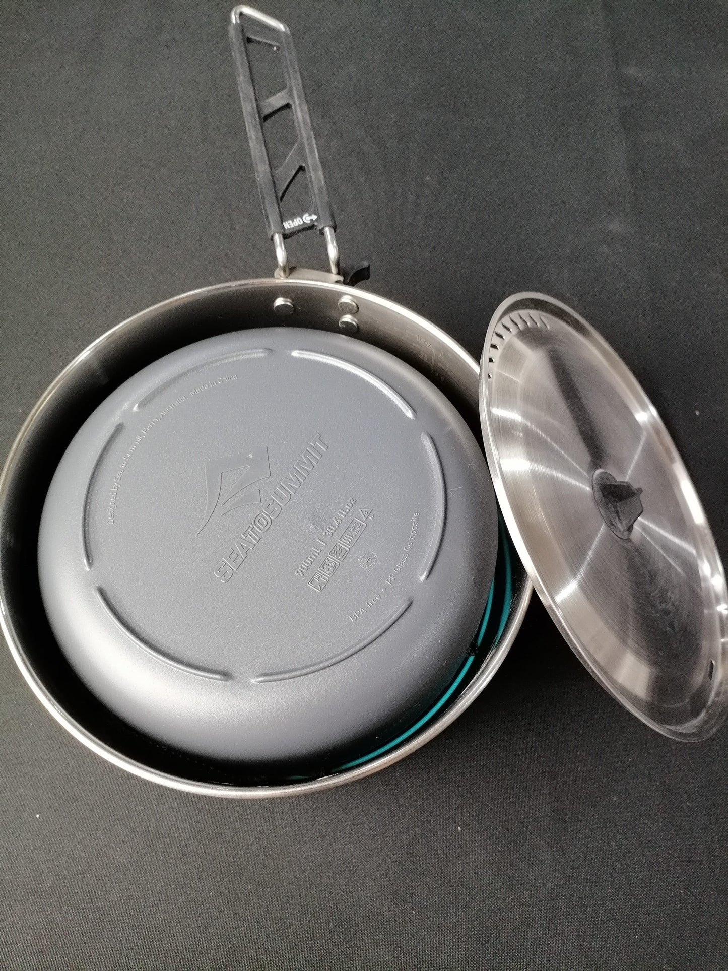 Sea to Summit Sigma Cookset Camping Cookware - International Mall Pull-out