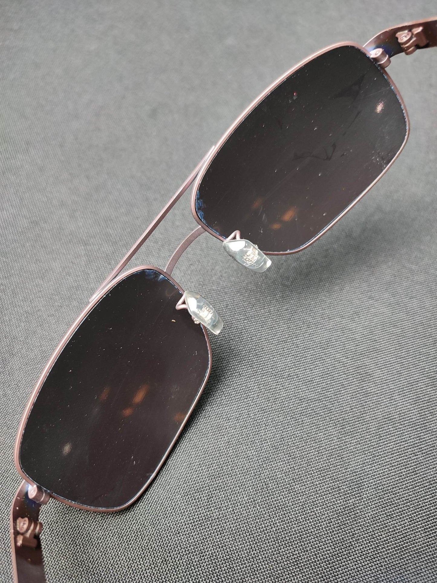 Metal Zona Titanium Brown,Yellow (ZN9012)-(Size:60-16-135) Sunglass