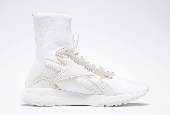 Reebok X Victoria White High Cut Rubber Shoes Bolton Sock VB Unisex (FU7523) - Phase-out Model