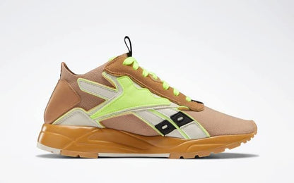 Reebok Brown/Yellow Green Rubber Shoes BOLTON SOCK VB LO Unisex (FU7551) - Phase-out Model