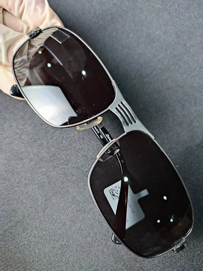 Metal Zona Titanium Black (ZN9014)-(Size:64-14-135) Sunglass