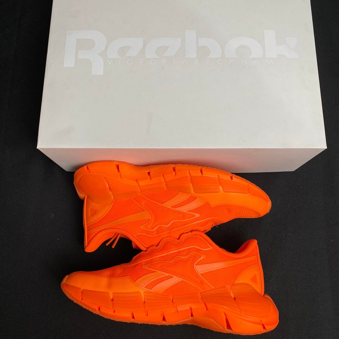 Reebok Orange Rubber Shoes ZIG VB Unisex (GY1568) - Phase-out Model