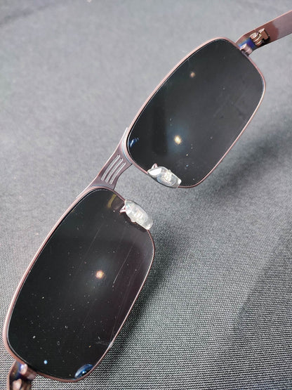 Metal Zona Titanium Rose Gold,Brown (ZN9014)-(Size:64-14-135) Sunglass