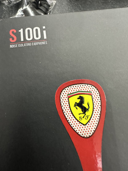 Ferrari Scuderia S100i Noise Isolating Earphone