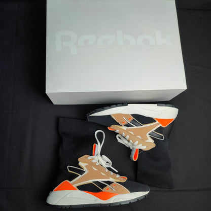 Reebok Brown/Orange Rubber Shoes Bolton Sock VB Unisex (DV9895) - Phase-out Model