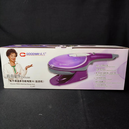 Goodway Deluxe Electric Multi-Function Steam Iron Purple (G-682) - International Mall PUll-out