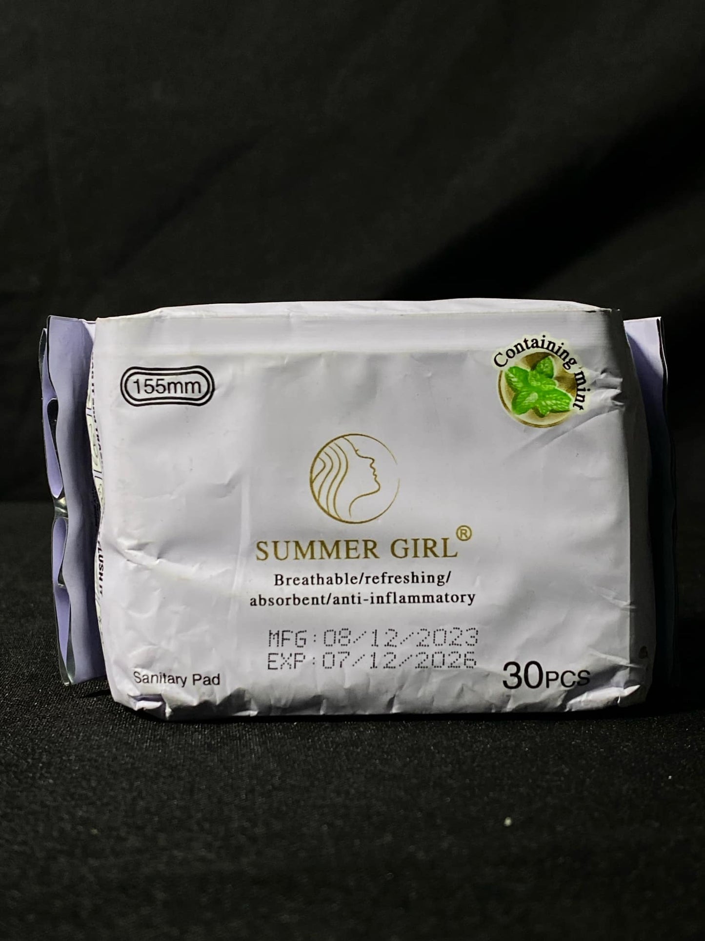 Summer Girl Anti-inflammatory Sanitary Pad 155mm (30pcs)