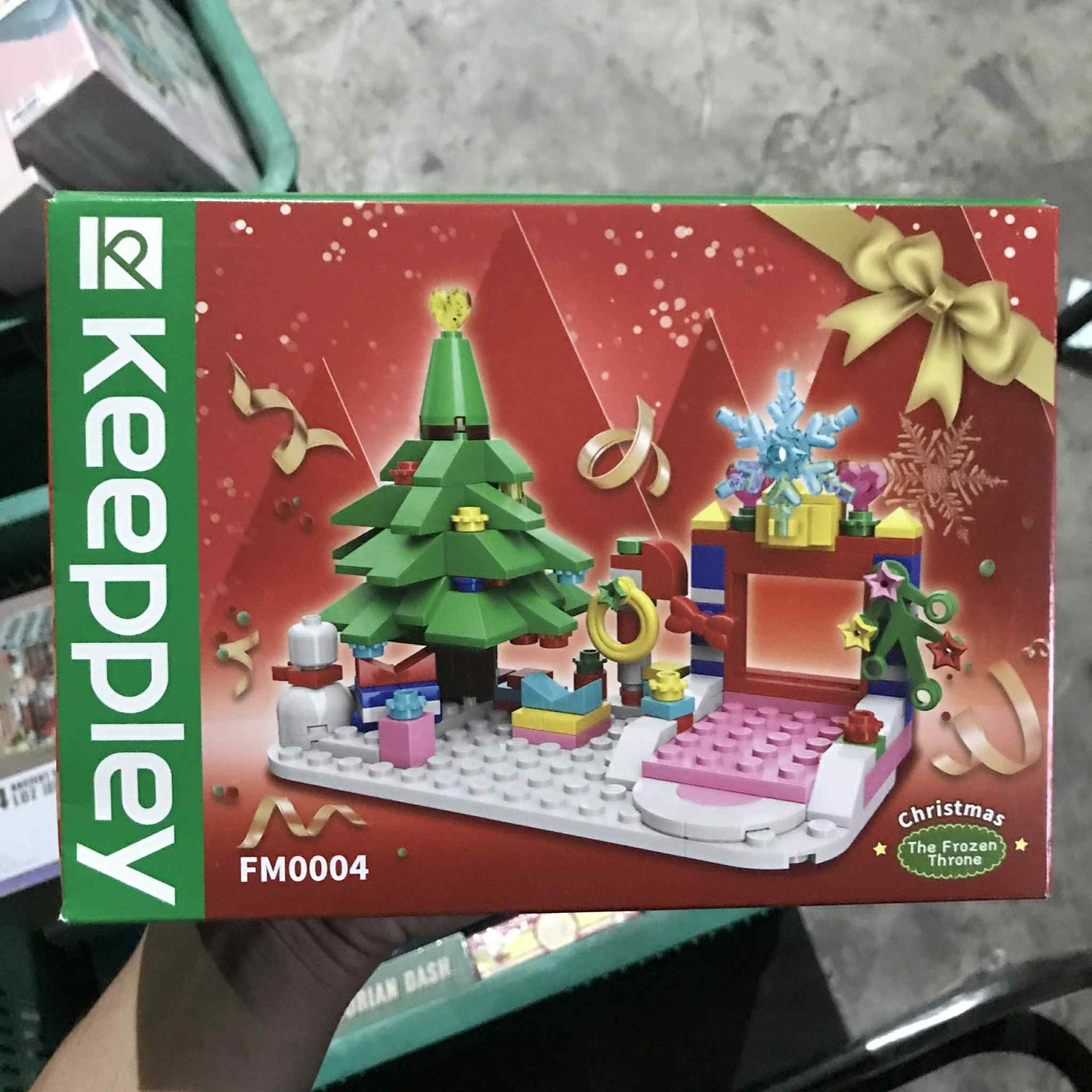 Keeppley Christmas the Frozen Throne Building Blocks FM0004