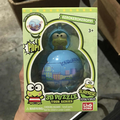 Sanrio Surprising 3D Puzzle Tour Series (Kerokerokeroppi - China)