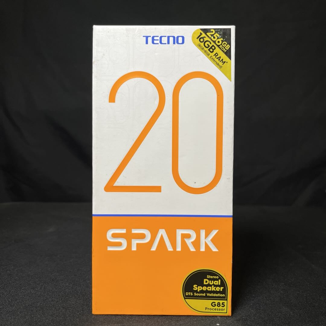 Tecno Spark 20 16gb/256gb 50mp Main Camera 5000mAh