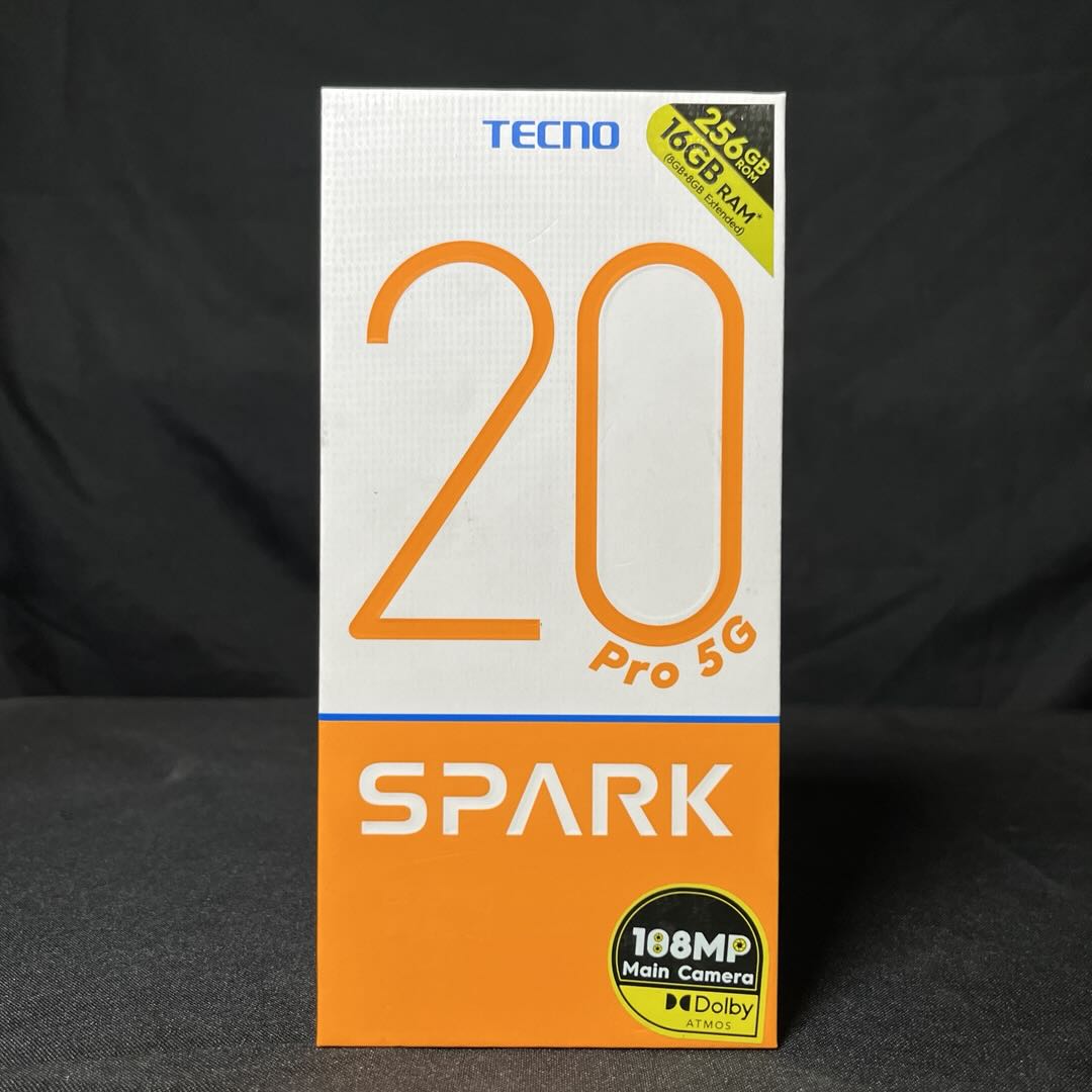 Tecno Spark 20 Pro 5G 16gb/256gb 108mp Main Camera 5000mAh