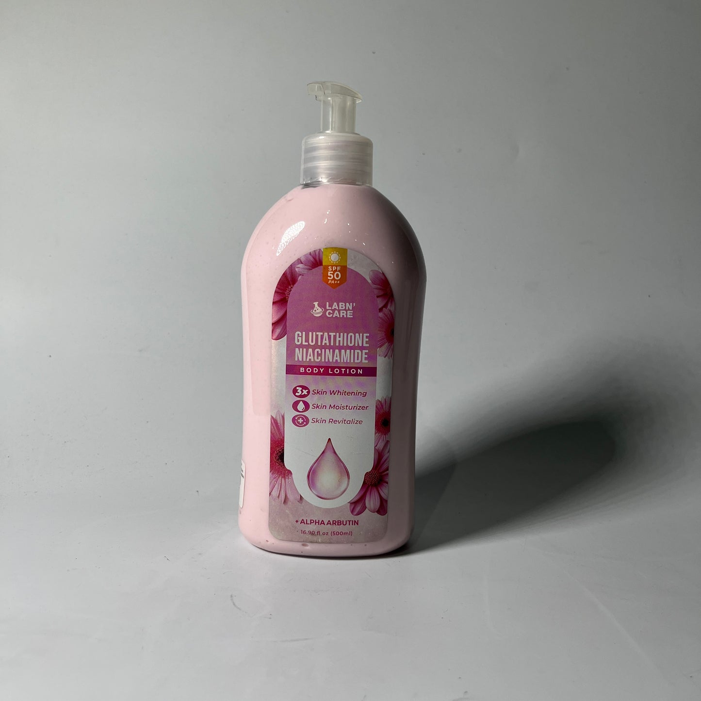 Labn'Care Glutathione Niacinamide Body Lotion Skin Whitening (+ Alpha Arbutin) 500ml