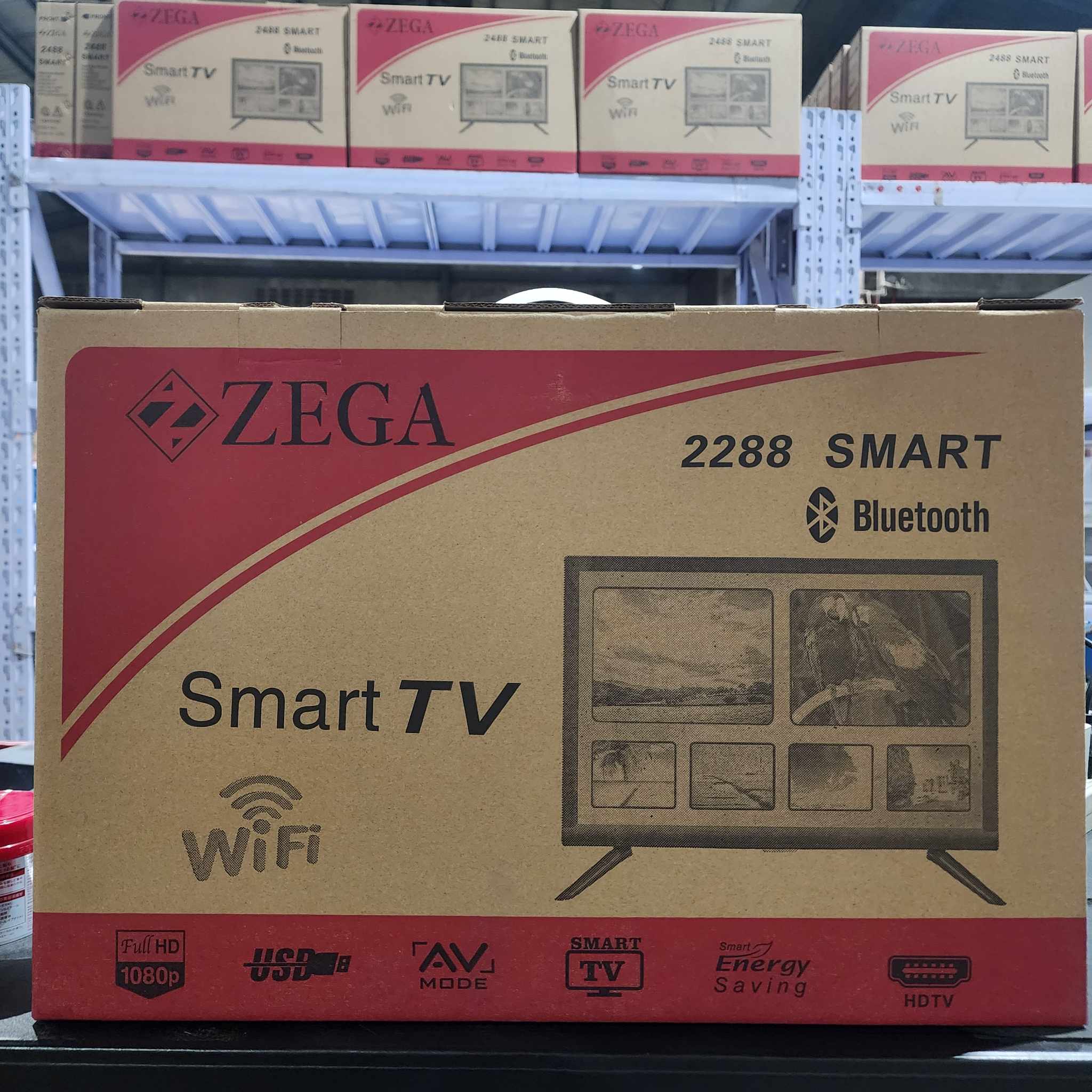 Zega Smart TV HDR Wifi Bluetooth Ready with Built-in Applications