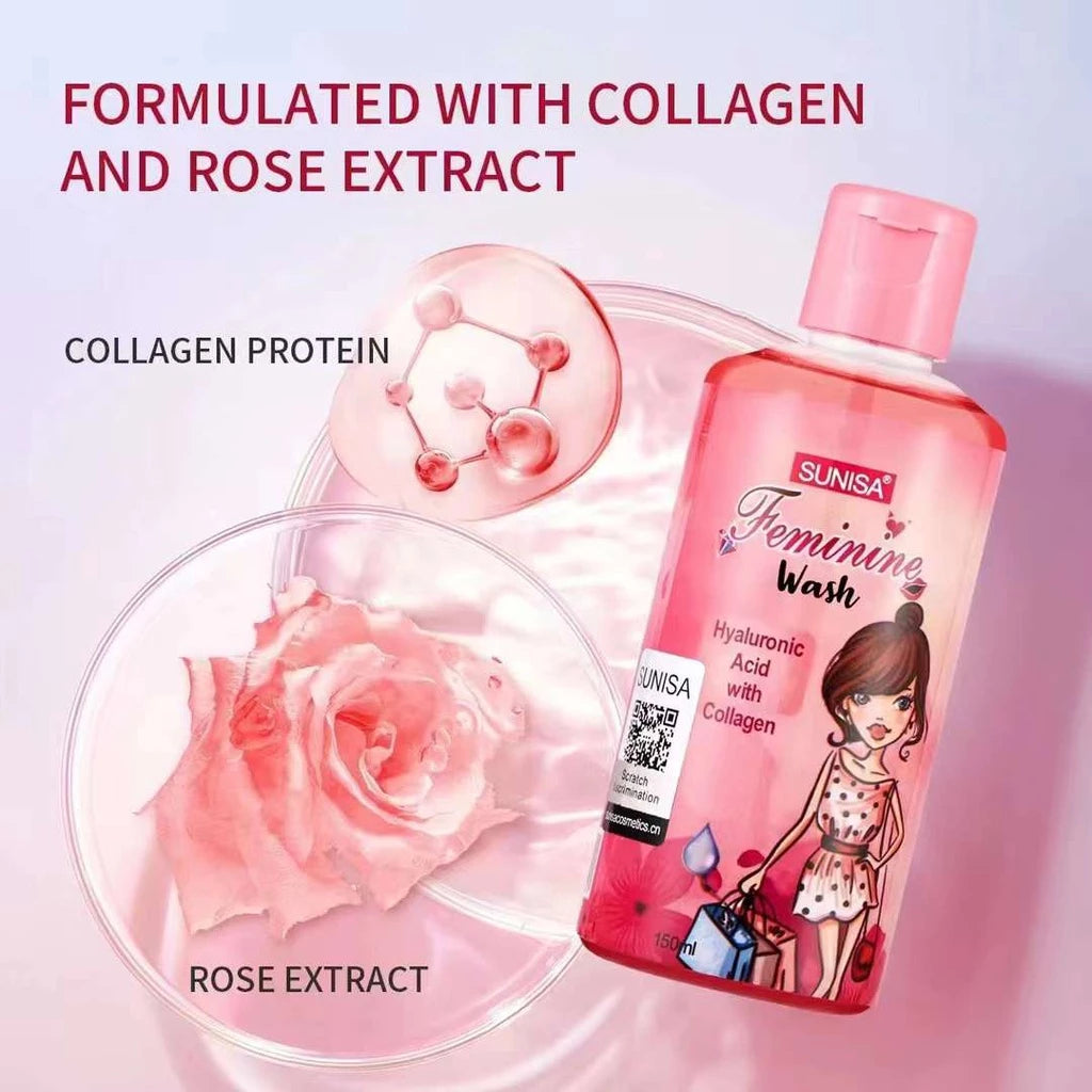 Sunisa Feminine Wash Hyluronic Acid with Collagen 150ml