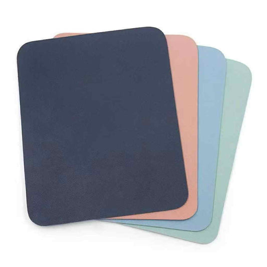 Leather Mouse Pad Anti-slip Plain Color