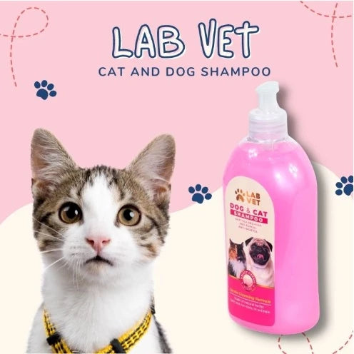 Lab Vet Dog & Cat Shampoo 500ml - Powder Scent