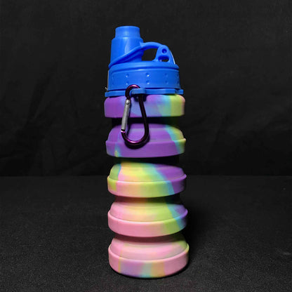 [ZH1838] Foldable Silicone Water Bottle 420ml