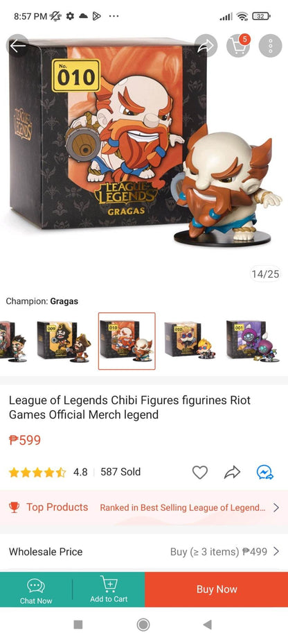 Garena League of Legends Action Figure