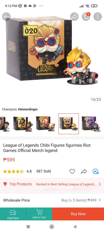 Garena League of Legends Action Figure