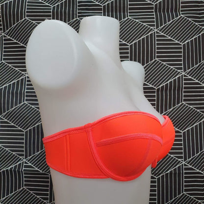 Authentic Australian Triangl Swimwear Swimsuit - BELLA - NEON STRAWBERRY - BOTTOM