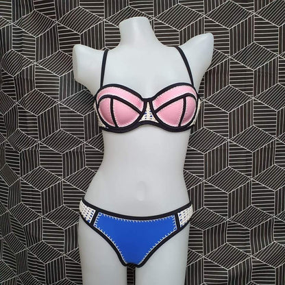 Authentic Australian Triangl Swimwear Swimsuit - BRIGITTE BLUE MUSK - TOP