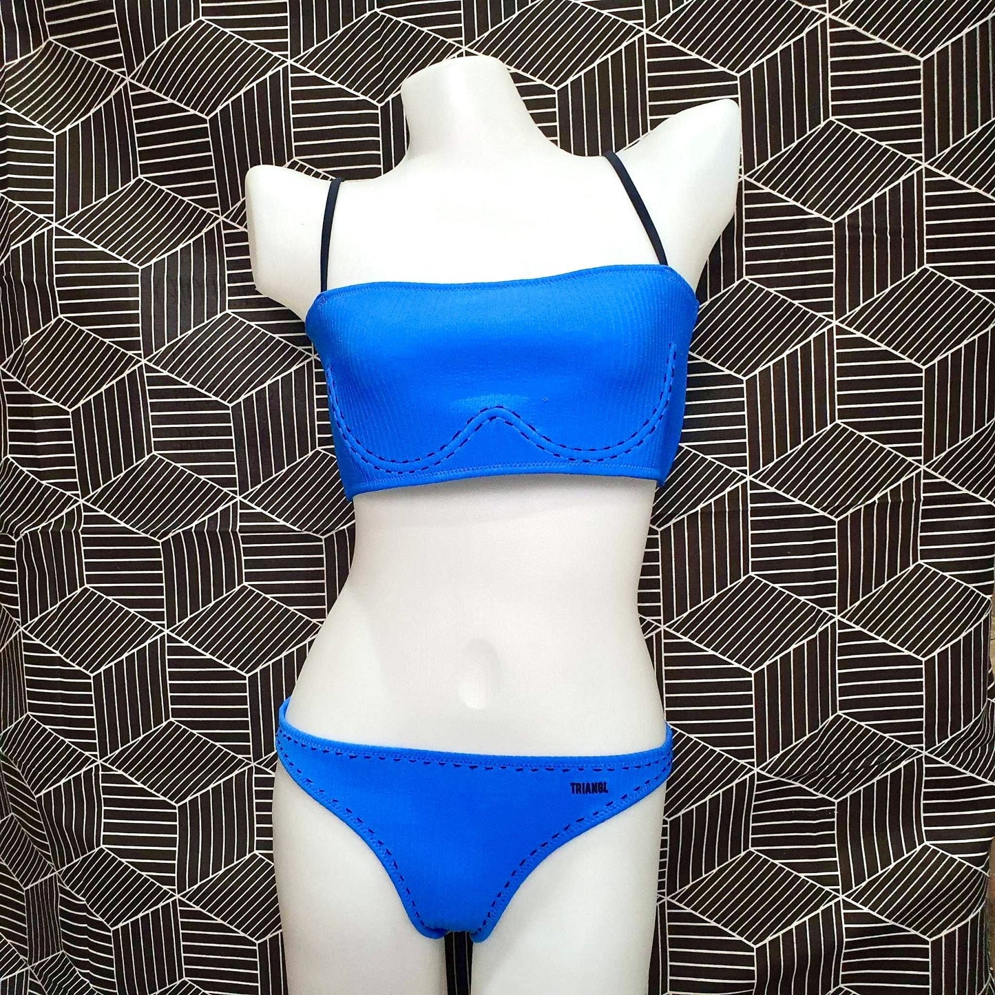 Authentic Australian Triangl Swimwear Swimsuit - Night Rider Blue Moon-Bottom