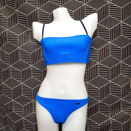 Authentic Australian Triangl Swimwear Swimsuit - Night Rider Blue Moon-Bottom