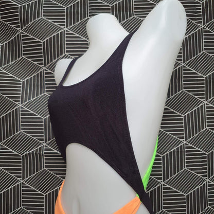 Authentic Australian Triangl Swimwear Swimsuit - FAIRFAX FLASH-OP with Bag