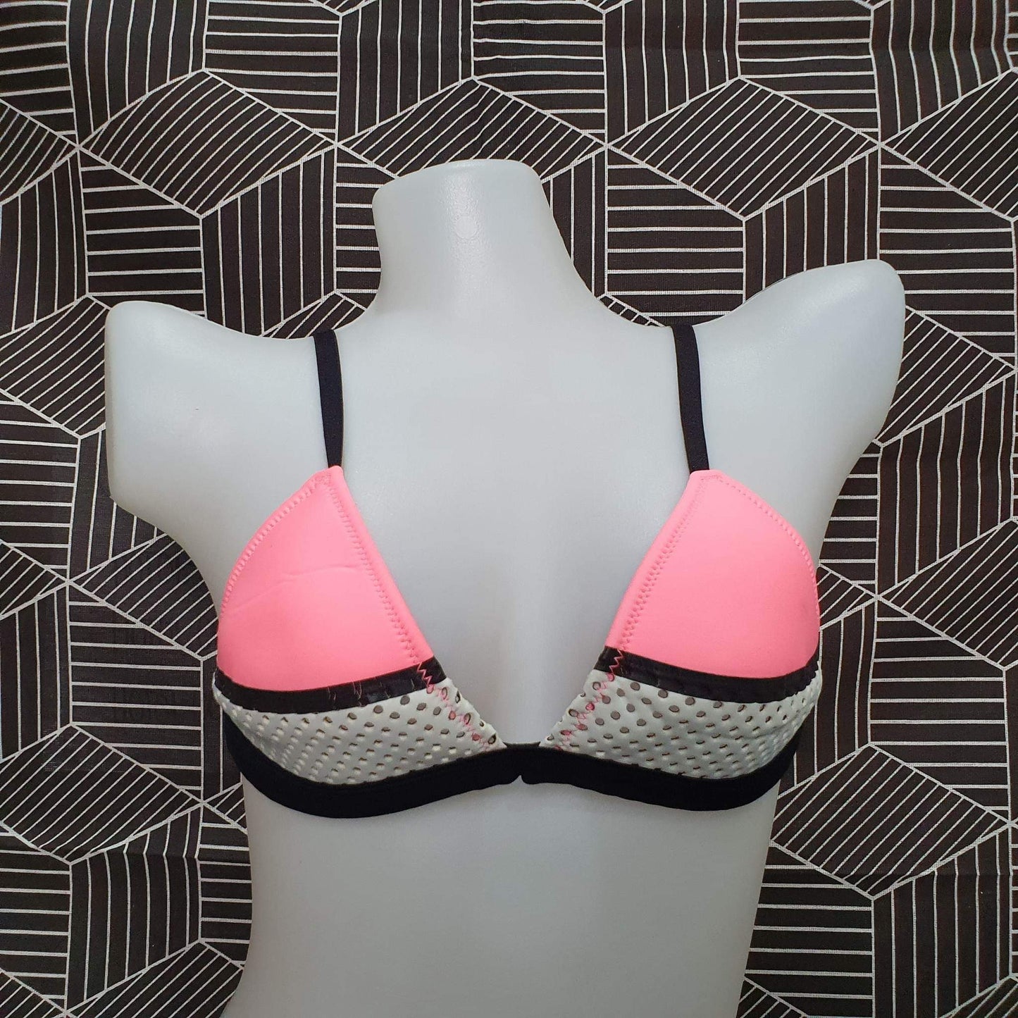 Authentic Australian Triangl Swimwear Swimsuit - Luna Electric Sherbet-Bottom