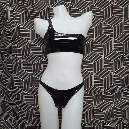 Authentic Australian Triangl Swimwear Swimsuit - Melrose Black Angel-Bottom