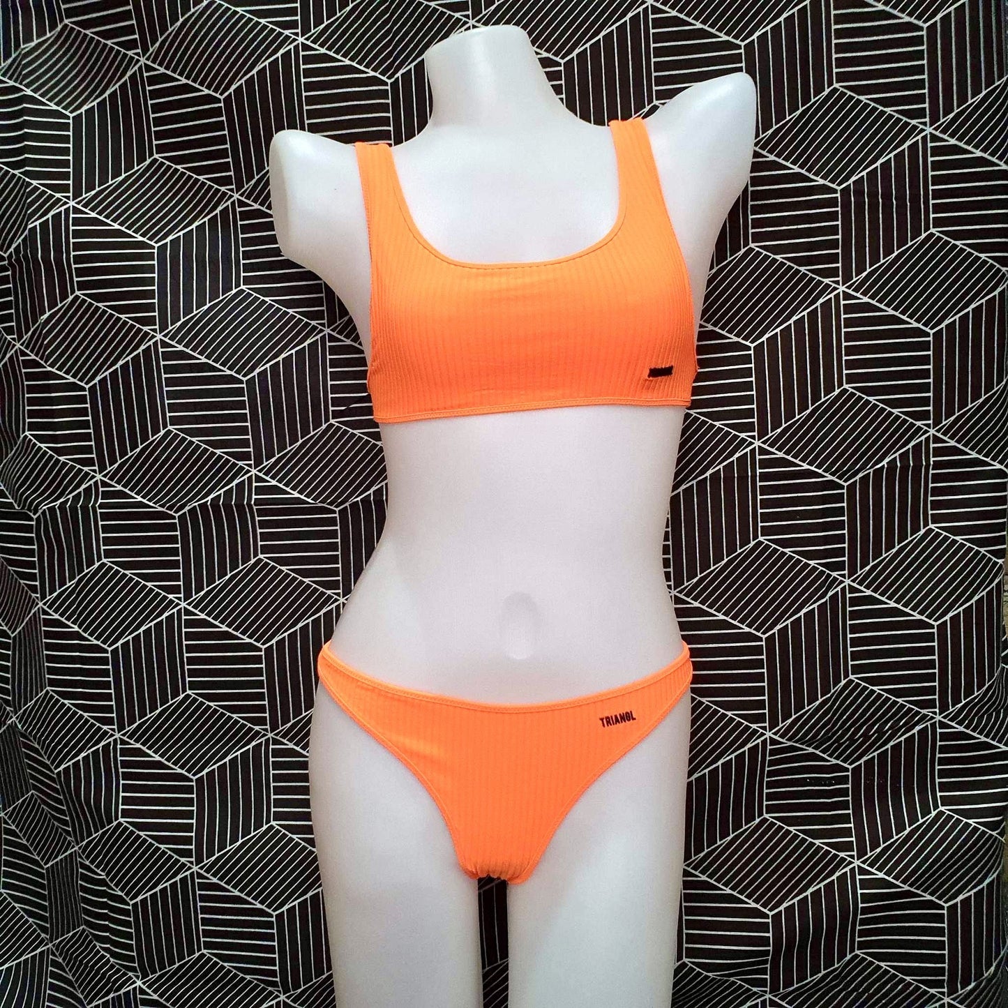 Authentic Australian Triangl Swimwear Swimsuit - Ultralight-Pop Orange-Bottom